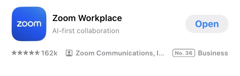 Zoom Workplace-中国下载 China download